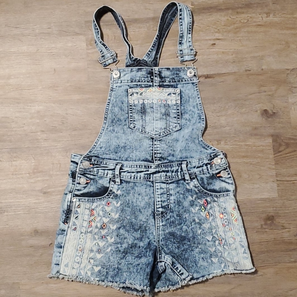 Girls Overall Shorts